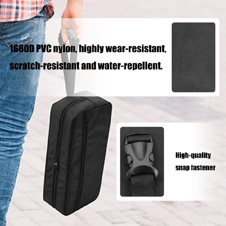 Game Console Pouch Bag Shockproof Protector Carrying Case with Exterior Pocket Scratchproof Storage Case