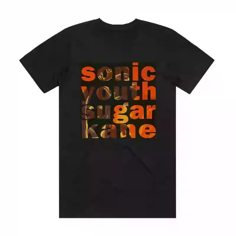 2025 New Sonic Youth Rock Art Men and Women Retro American Short Sleeve T-shirt