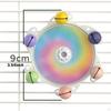 Bird Toys for Parakeets,Parrot Toy Wheel Chewing Portable Exercise Rattle Small Birds Lovebirds