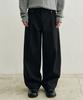 ROTEMBER Dobby Panel Wide Pants [Black]