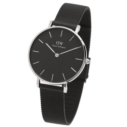 Daniel Wellington Women's Watch DW00100202 DW00600202 Black Silver