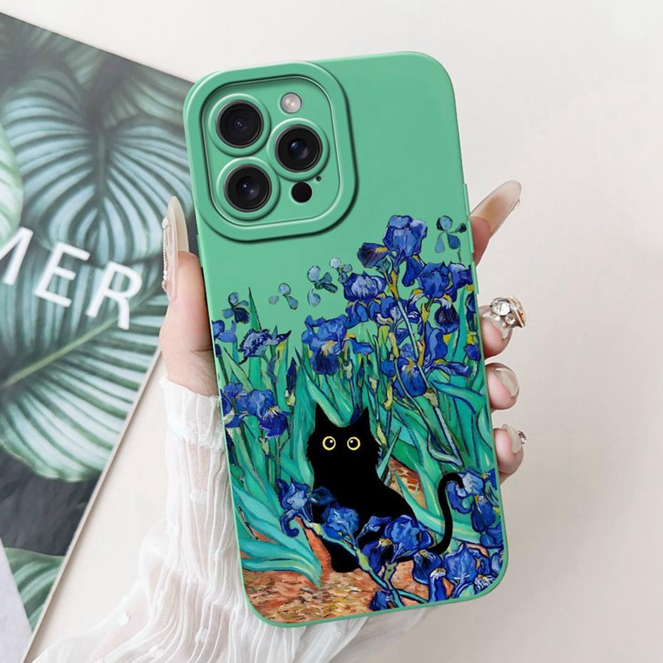 Objektiv-Schutzhülle für iPhone 15 Pro Max iPhone15 15Pro Niedlich Lustig Cartoon-Stil Gelee Silikon Weiche Handyhüllen