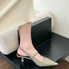 New Fashion Summer Heels Thin Heel Pointed Toe Sandals Sexy Dress Party Women Heeled Shoes Pumps