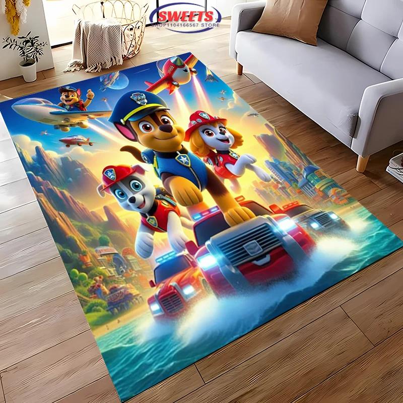 3D New Arrive Cute Dog Cartoon Carpet,Rug for Living Room Children's Bedroom Sofa Kitchen Doormat Decor,Kid's Non-slip Floor Mat
