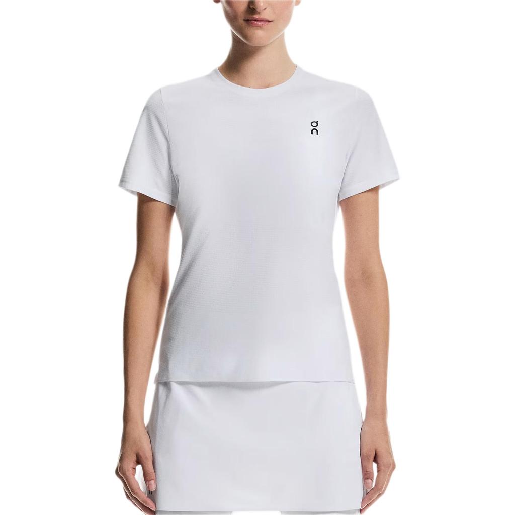 On Court Side Slit Quick-Dry Round Neck Pullover Short Sleeve Tennis Shirt Women tops 1WG10270069