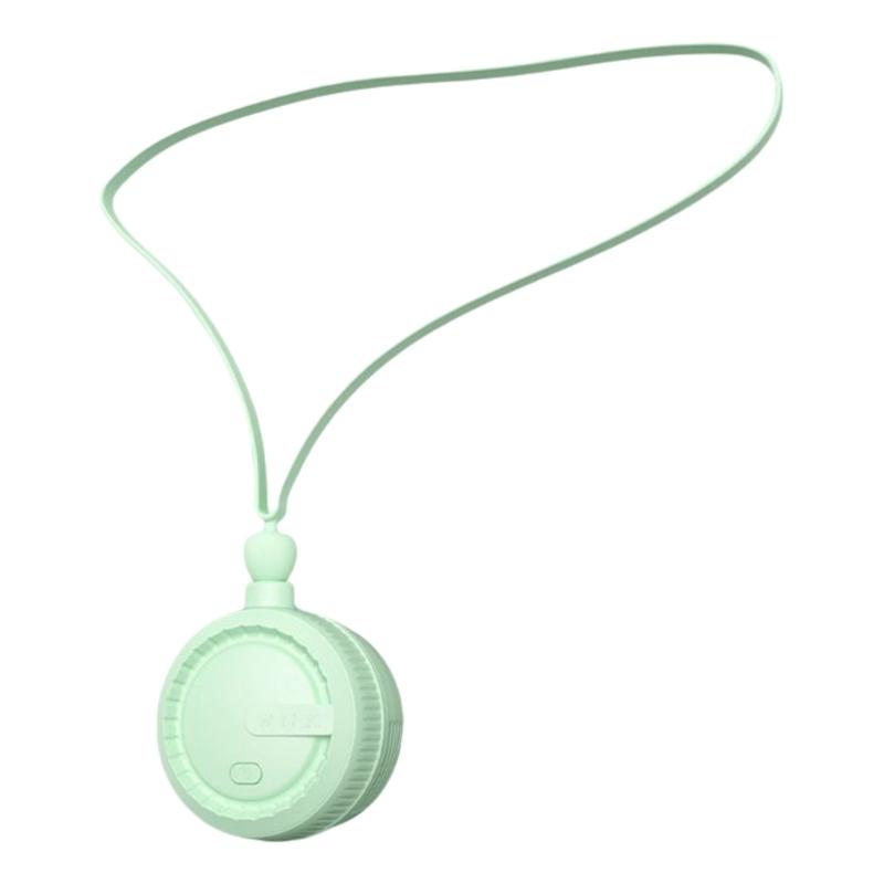 

Легкий вентилятор Necks Перезаряжаемый вентилятор Безлистный портативный вентилятор Маленький вентилятор светло-зеленый