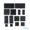 New 10Pcs 2020 3030 3060 4040 4080 4545 Plastic End Cap Cover Plate Black For EU Aluminum Profile High Quality