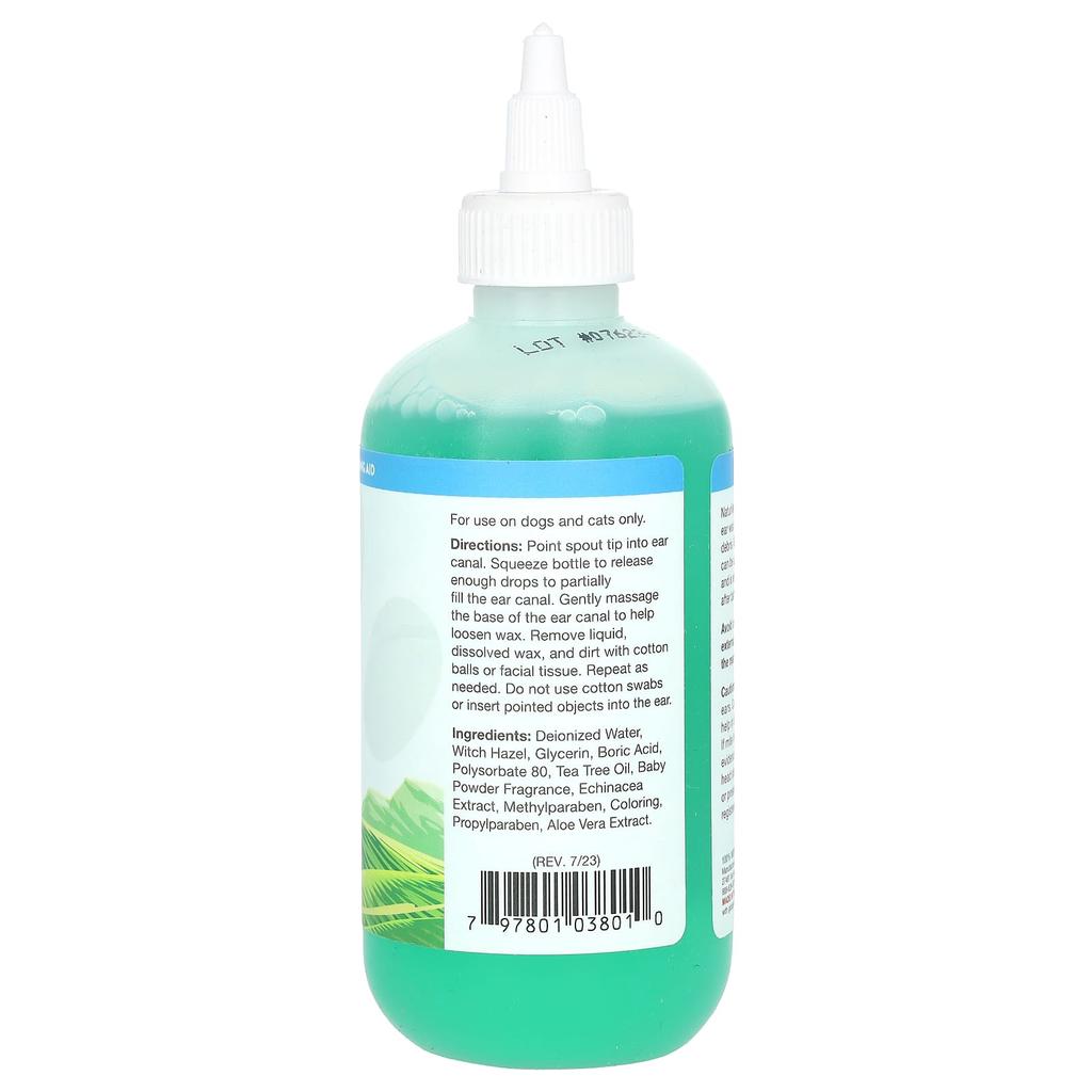 Ear Wash Plus Tea Tree Oil, Baby Powder Scent, 236 Ml (8 Fl Oz)