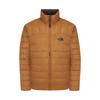 Logo Zip-Up Stand Collar Long Sleeve Cotton Jacket Men Jackets NJ3NR58C
