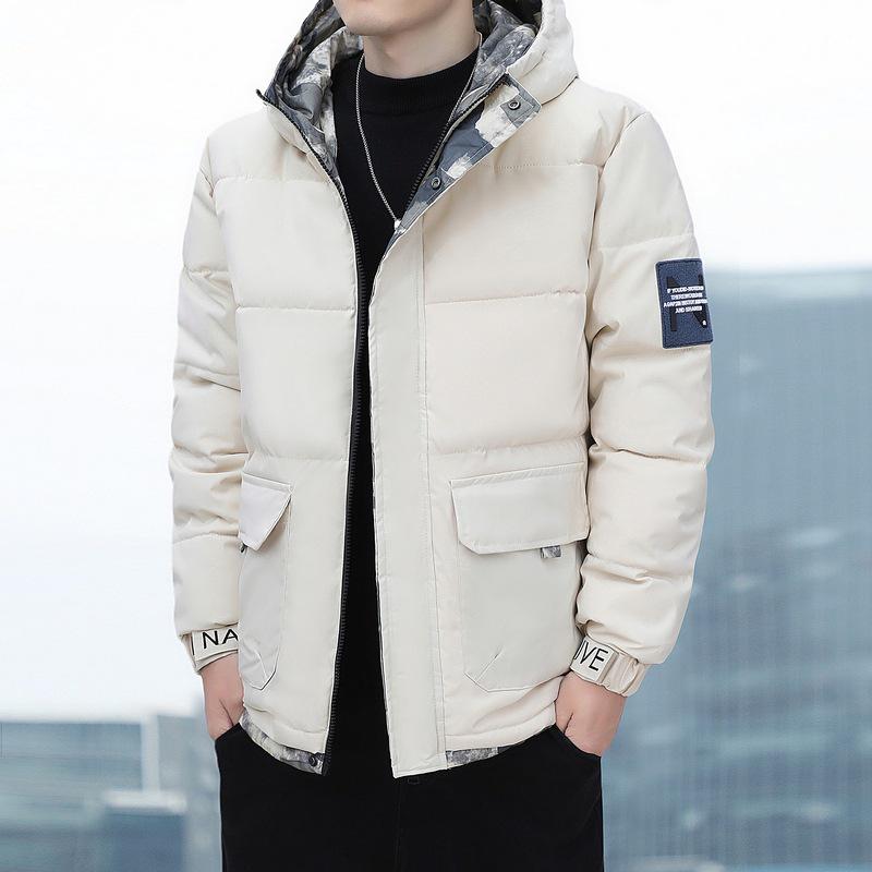 Men's Thickened Warm Jacket: Winter/Autumn Fashionable Versatile Coat