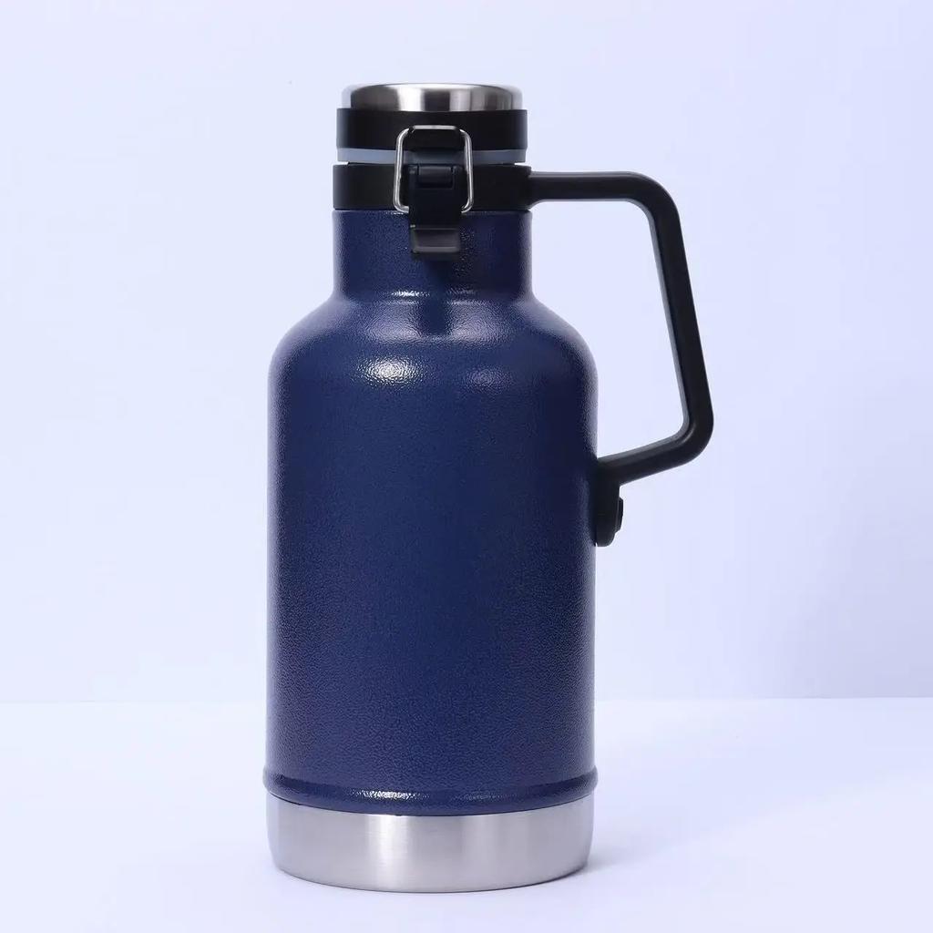 1900ml Stainless Steel Thermos Large Capacity Outdoor Travel Beer Bucket Keep Cold kettle Portable Vacuum Flask Insulated Bottle