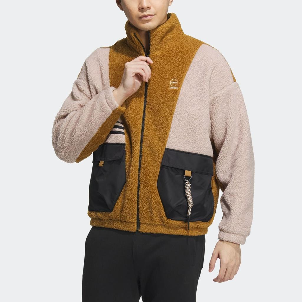 Adidas Jackets Men's Bronze Strata Stand Collar Moderate Other IK3433