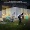 A8 All-Black PTZ Dome Camera: Outdoor Wireless WiFi Surveillance with Remote Monitoring
