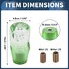 INFINAUTO Car Shift Knobs 10cm Universal Automatic and Manual Car Gear Shift Knob with