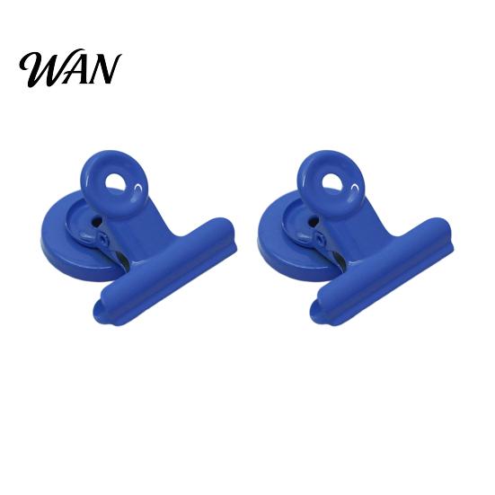 38mm Magnetic Clamp 2Pcs Folder Strong Metal Binder Clips Receipt Organizer Clip Heavy-Duty Fridge Magnets for Refrigerator Whiteboard Office