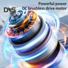 Bladeless Desk Fan with 6 Speed Modes Strong Airflow Compact Design Portable Rechargeable Quite Cooling Spray Fan