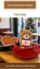 Cross-Border New Year Love Heart Bear Plush Toy - Cute Companion Gift for Couples and Birthdays