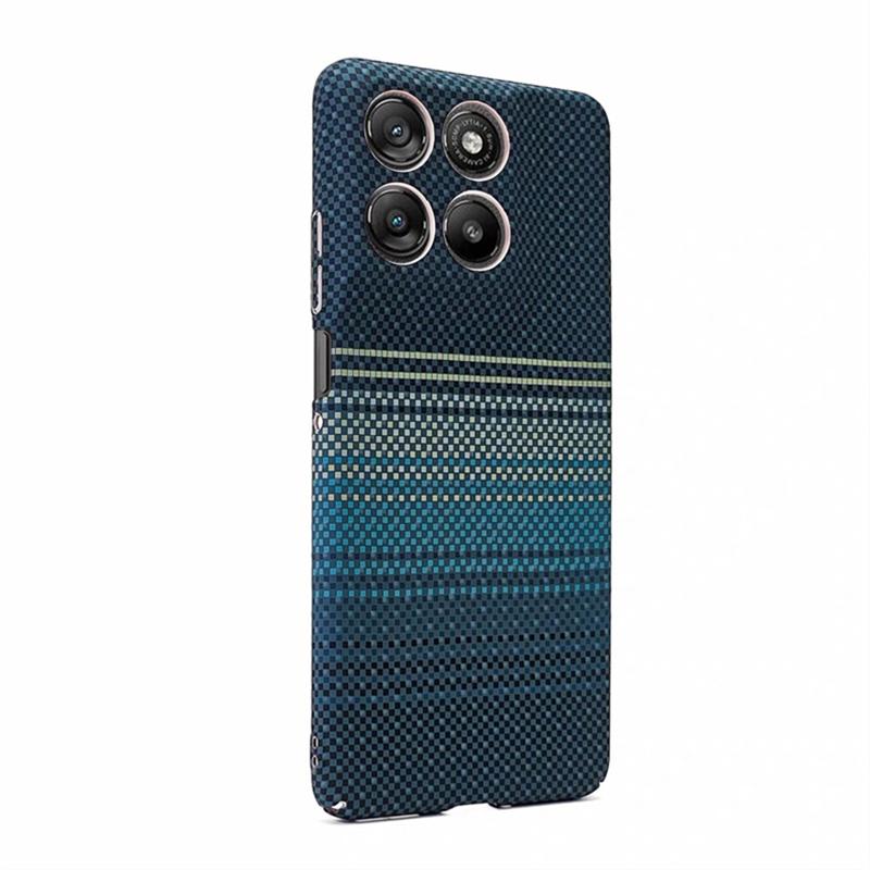 For Motorola Edge 70 Pro Case For Magsafe Magnetic Embossed Carbon Fiber Striped Pattern PC Slim Hard Cover For Moto Edge70 Pro