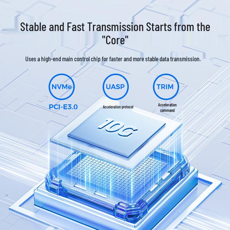 ORICO M.2 NVMe 10Gbps Type-C Portable SSD Enclosure
