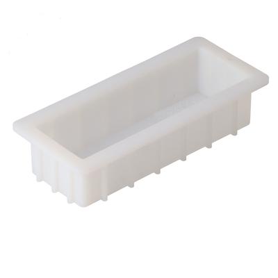 1400ml Silicone Soap Mold NoStick Reusable Rectangular Bread Mold for Home Bakery