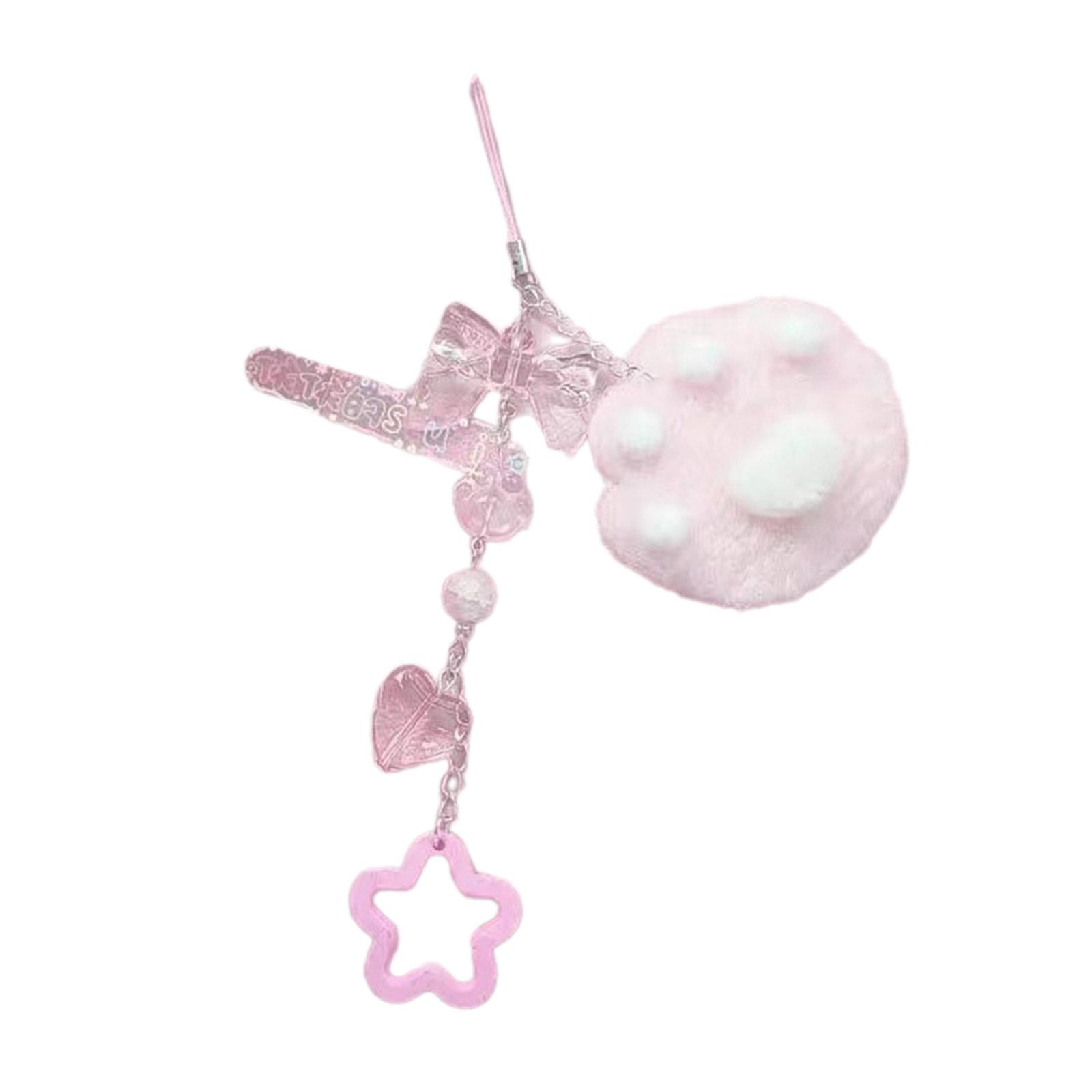 

Подвеска в виде бусины в виде кошачьего когтя, подвеска для телефона, веревка, милая цепочка для телефона, ремешок, украшение для сумки, шнурок, брелок, аксессуар