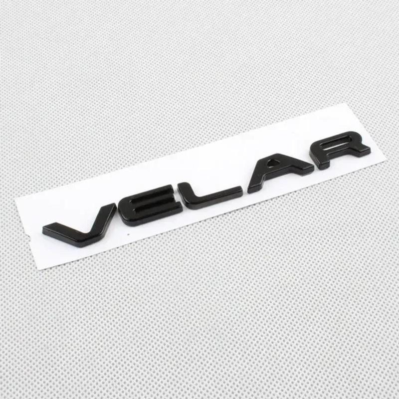 For L R R R RDYNAMIC VELAR letter badge car stickers rear boot refit accessories trunk logo decorate