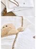 Newborn Pure Cotton Gauze Embroidered Shell Edge Swaddle Wrap