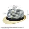Straw Beach Hat Straw Fedora Hat Straw British Style Panama Hat Straw Panama