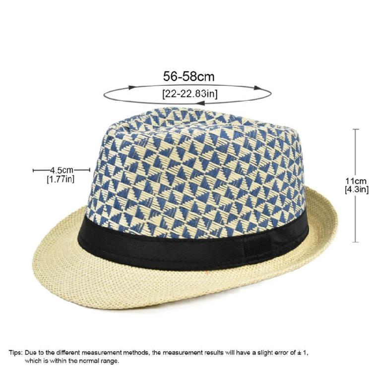 Straw Beach Hat Straw Fedora Hat Straw British Style Panama Hat Straw Panama