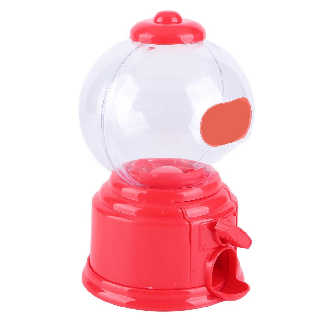 Tragbare Kinder Süßigkeiten Maschine Kunststoff Mini Gumballs Dispenser Kinder Kindergarten Geschenk(rot)