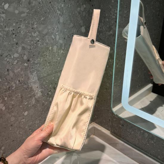 Haarglätterhalter Hitzebeständig Lockenstabtasche Wasserabweisend Knopfverschluss Haargerätehalter Arbeitsplatten-Schutz Haargeräte-Organizer