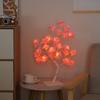 Table Lamp Lights Rose Flower Tree Usb Night Lights Home Decoration Parties Xmas Christmas Wedding Bedroom Decor Rose Lamp