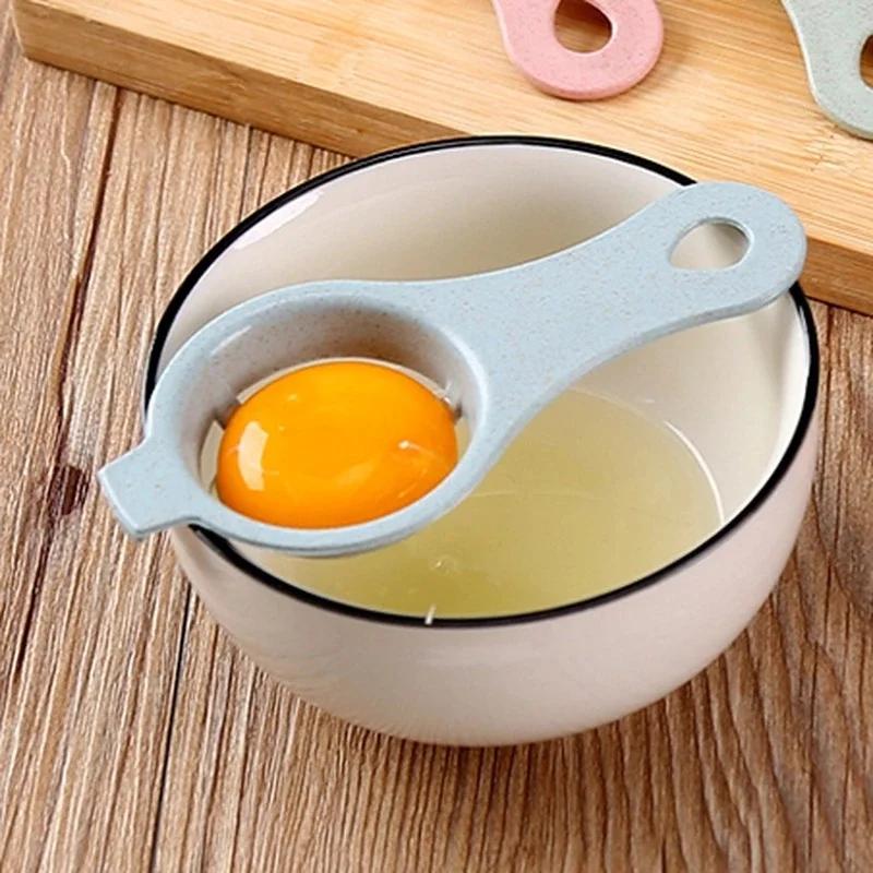 Separatore di Albumi di Uovo Pollo Carino Separatore di Tuorli e Proteine in Ceramica Filtro per Uova Strumenti da Cucina Accessori per la Cottura Portauova