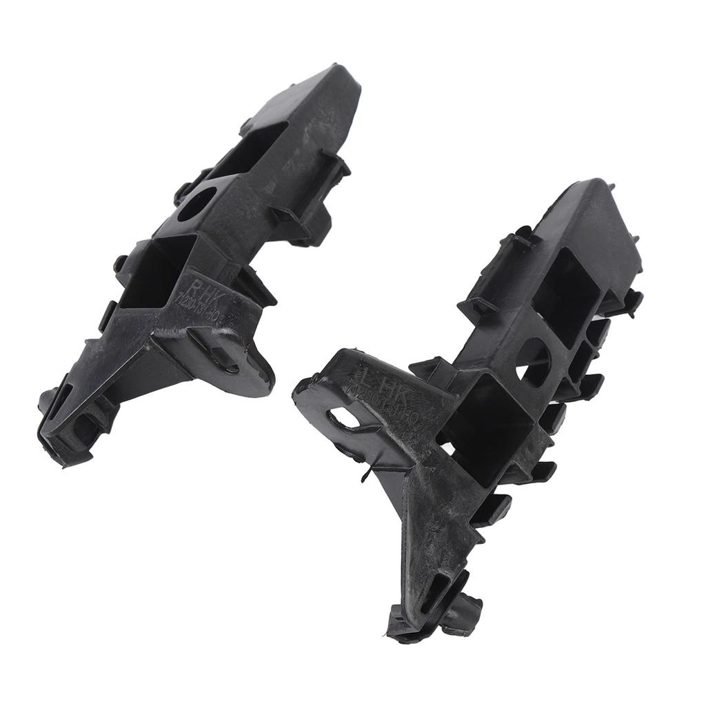 Pair of Front Bumper Bracket Strong Support Left Right Long Lasting Easy Install 71280T20A01 for Cars