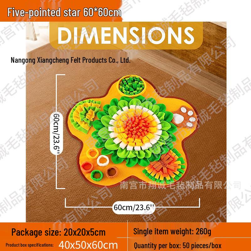 Spot Pet Sniffing Mat: Indoor Foraging and Slow Feeding Puzzle Toy for Dogs and Cats