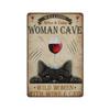 Vintage Metal Tin Sign PlaqueWine and Cats Tin SignMan Cave Pub Club Cafe Home Decor PlateBirthday Anniversary Housewarming