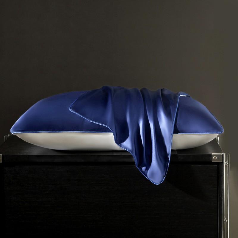40mm 100% Pure Mulberry Silk Pillowcase 48x74cm Single Or Pair Anti-Mite Hypoallergenic Luxury Sleep Cover