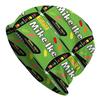 Bonnet Hats Mike and Ike Men Women's Thin Hat Green Autumn Spring Cap Design Skullies Beanies Caps