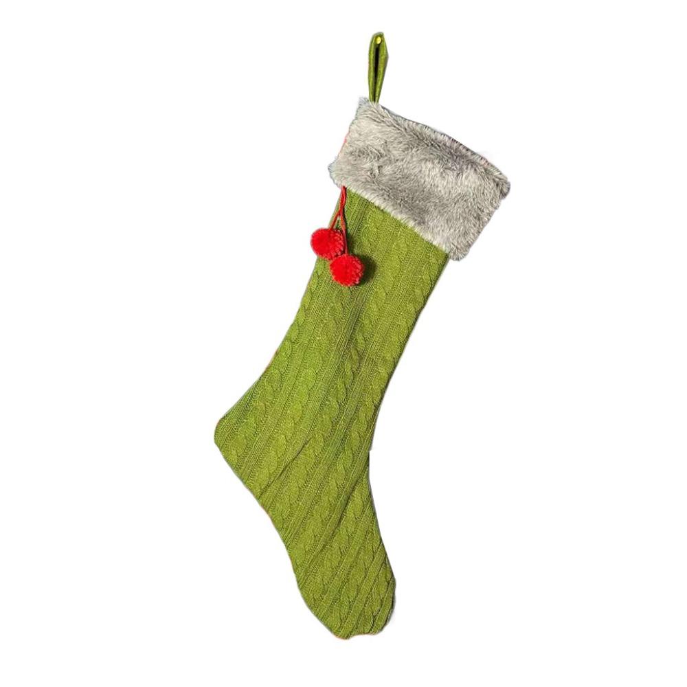 Cartoon Large Candy Christmas Stocking Mini Hanging Dwarf Christmas Gift Bag  Home