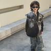 Color Solid Fashionable Sling Bag For Boys And Girls Perfect For Kindergarten