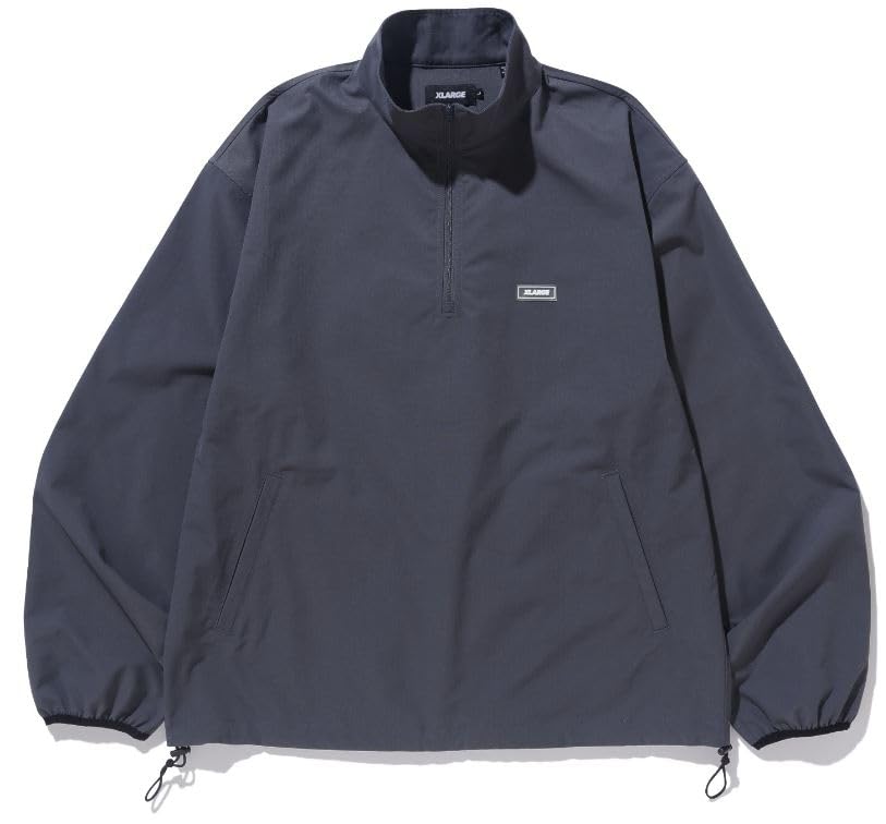 

Ripstop Half Zip Up Grey [Extra Large] Men s Jacket, серый