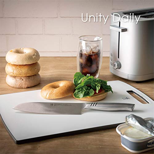 Henckels Knife Set Unity Daily Santoku Knife Petty Knife 2 Piece Set Stainless Steel Gift All Stainless Steel Dishwasher Safe [Authorized Japanese