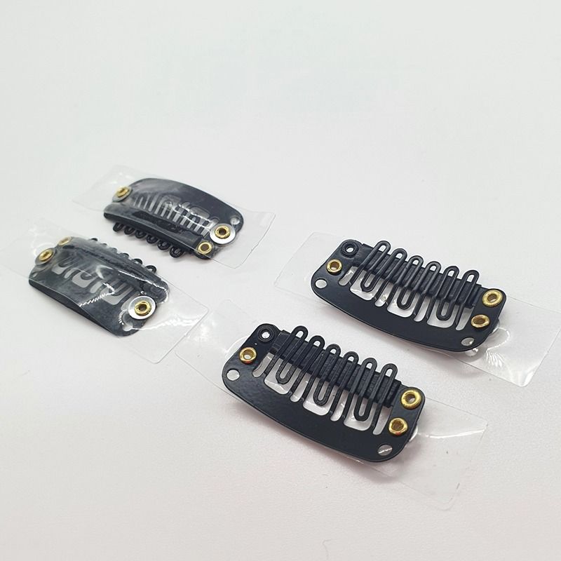 

4 Fake Hair Clip Clips Fixed Invisible Hairpin Headgear Clip U-Shaped Bangs Hat Fixed BB Clip A pack of 4