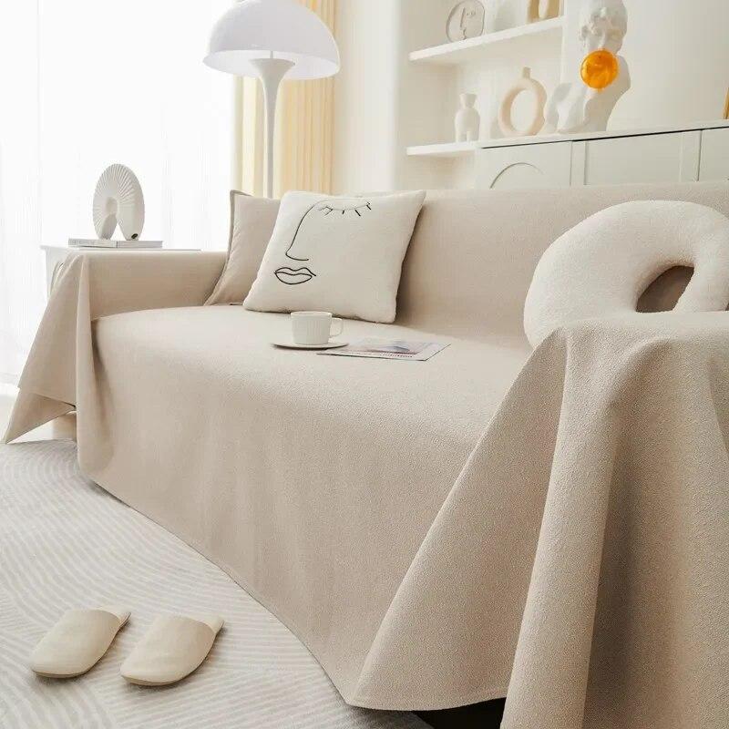 New Anti Slip Sofa Towel Cover Waterproof Thickened Universal Four Season Cover High Density Scratch Resistant Easy Clean