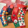 Cotton Happy Christmas Socks Thickened Santa Claus Socks Funny Christmas Socks  Girl
