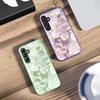 Pintura al óleo de girasoles Para Samsung Galaxy A14 4G 20 30 52 20S 21S 22 32 33 34 42 50 51 53 54 70 71 72 73 5G Funda de Cristal para Teléfono
