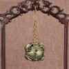 Handcrafted Brass Scent Diffuser Censers With Antique Finish and Chain for Enhancing Living Room Bedroom Atmospheres