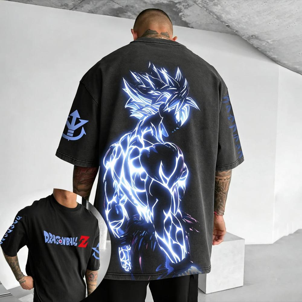 Summer Anime Printed Men's and Women's T-shirts