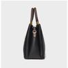 Elegante bolso tipo cartera con cremallera, moderno bolso de mano de gran capacidad para el trabajo, moderno bolso de mano con doble asa