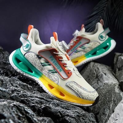 2025 Frühling und Sommer ultraleichte atmungsaktive stoßdämpfende Lauf-Sportschuhe lässige Mode weiche Sohle Mesh Paar Herren- und Damenschuhe